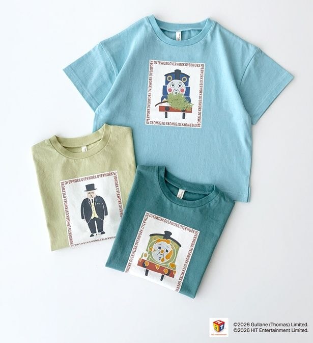 「【きかんしゃトーマス】プリントTシャツ」(2750円)