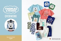 お疲れ顔の「きかんしゃトーマス」×Samansa Mos2 Lagom！シュールかわいい新作コレクションが発売中