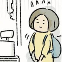「私、そんなこと言ってないのに…」レジ店員が責任転嫁！周りからは“ゴネて割引させようとするクレーマー”にしか見えない事態に!!【作者に訊く】
