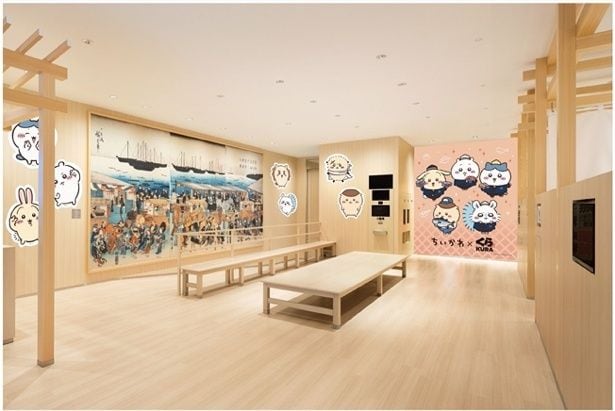 「グローバル旗艦店 なんばパークス」店内装飾