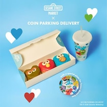 「セサミストリートマーケット」が気鋭のアーティスト「COIN PARKING DELIVERY」を迎えカフェメニューでコラボ！