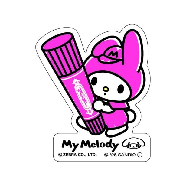 「Hi! Mckee×サンリオキャラクターズ ステッカー」(440円)