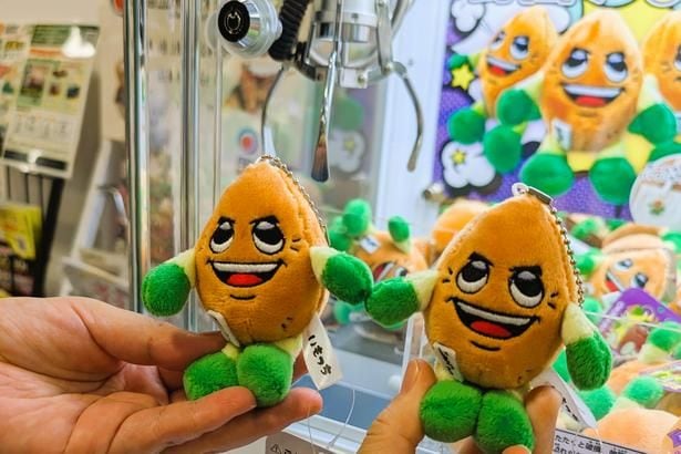 「野國いもっち」のクレーンゲームでお土産をゲット！