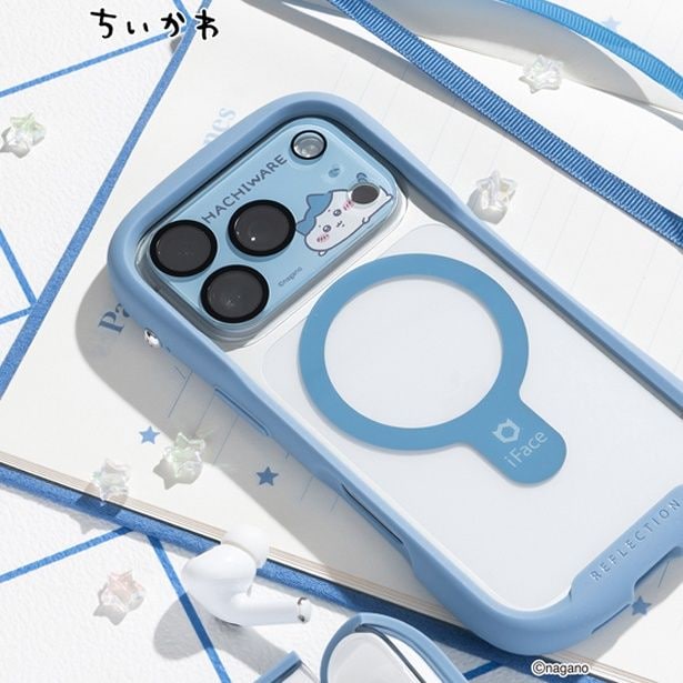 「ちいかわ iFace 強化ガラス カメラレンズプロテクター」(2200円)、「ハチワレ/うにうに」デザイン