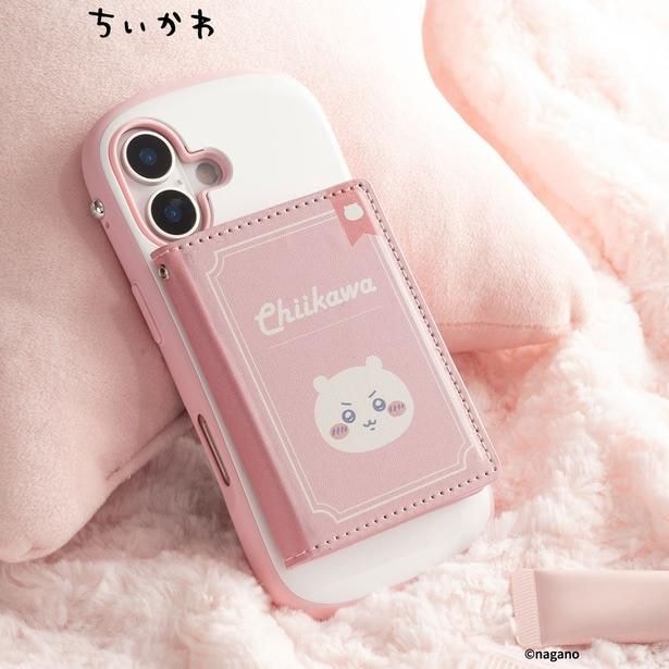 「ちいかわ BookType MagSafe対応カードウォレット」(3740円)、「ちいかわ/ブック」デザイン