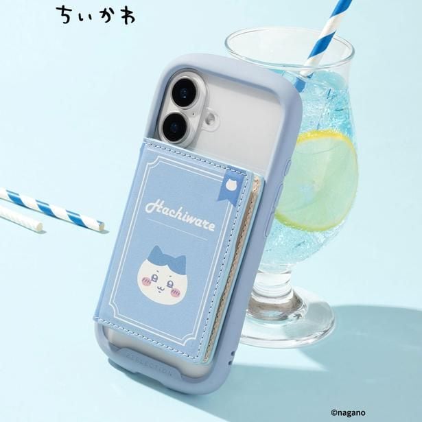 「ちいかわ BookType MagSafe対応カードウォレット」(3740円)、「ハチワレ/ブック」デザイン