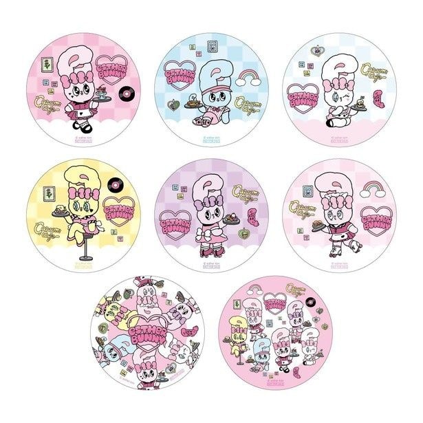 オリジナルドリンクの注文でもらえるコースターは全8種