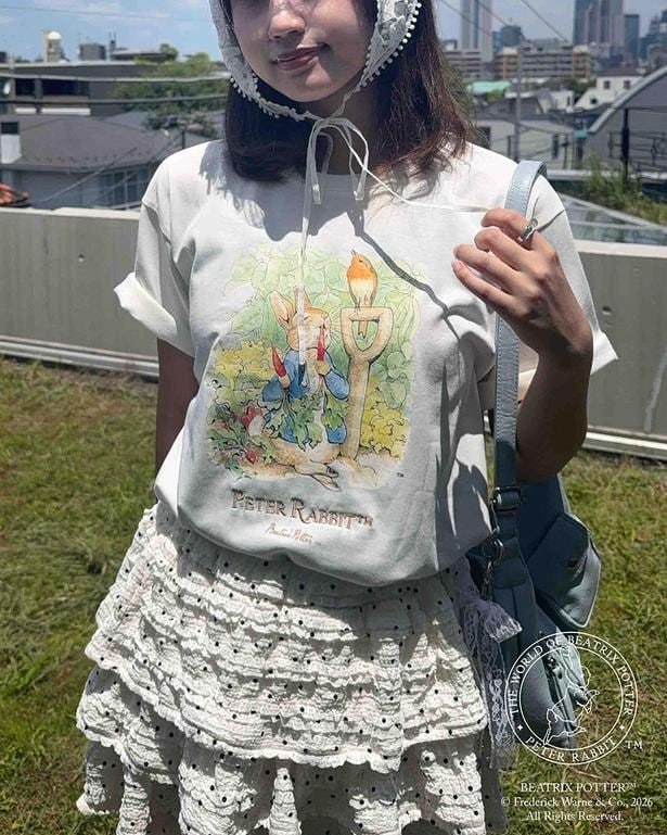 「ステッカー付ピーターラビット(TM)T(オフ)」(2992円)