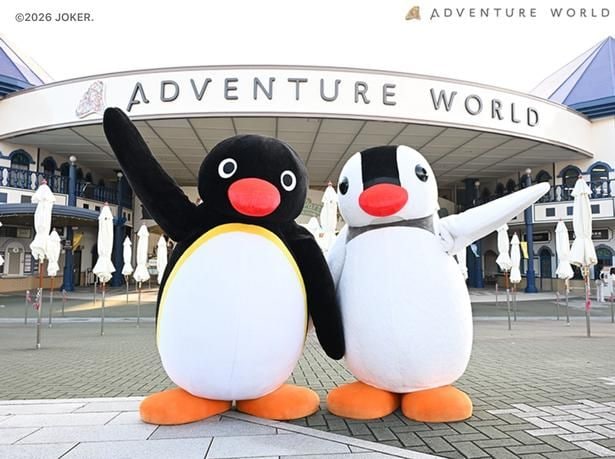 第2弾でもグリーティングは継続。ピングーとピンガに会える！