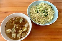 ハマごはんの「ごまネギつけ麺」はコスパ最強　35円の中華麺でも店レベルの美味しさ