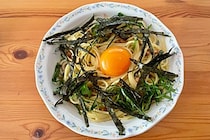 AOSトラットリアの「ワンパン納豆パスタ」が絶品　朝ごはんはこれがいいかも…
