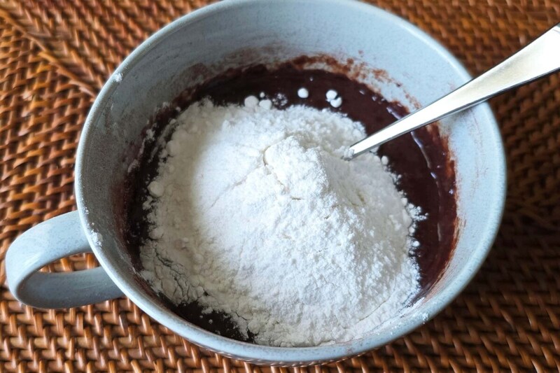 マグカップケーキ・米粉