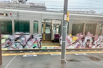 京王線の車体に大量の落書き被害、「日本はどうなるの」と悲鳴続出　京王電鉄に被害状況を聞いた