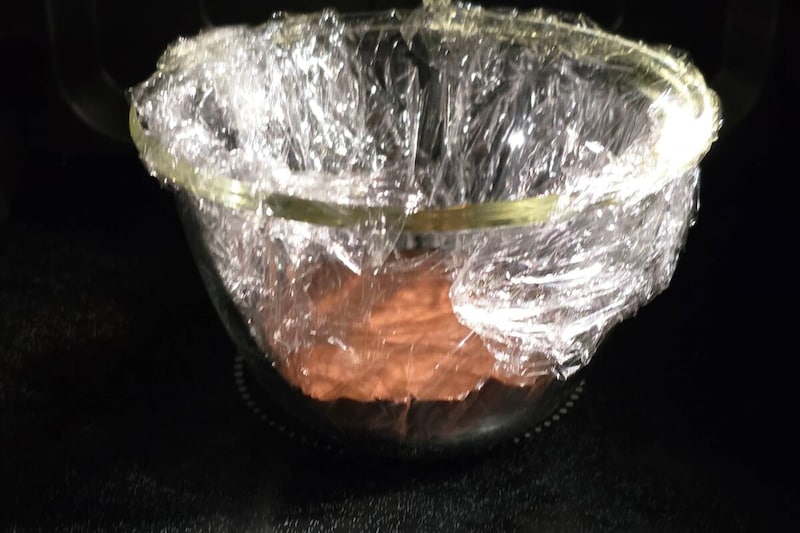 ふわもちチョコまん・電子レンジ