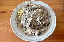 だれウマ氏の「きのこクリームパスタ」は生クリーム不使用なのに超濃厚　美味しいのに罪悪感なく食べられる