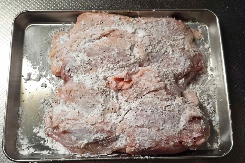 究極のチキンクリーム・片栗粉