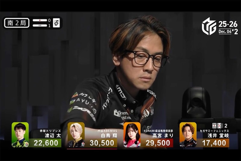 Mリーグ・浅井堂岐