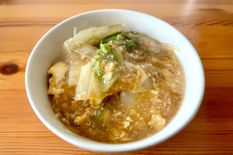 白菜が余ったらコレ 体の芯から温まる“とろたまスープ”が簡単すぎてリピ確定