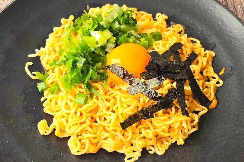 サッポロ一番味噌混ぜそば・完成