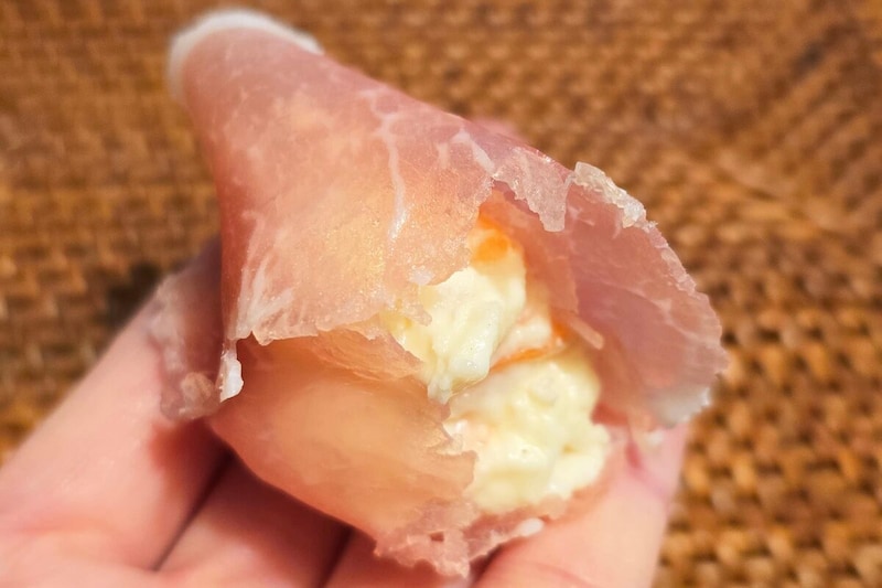 生ハムポテサラ・包む