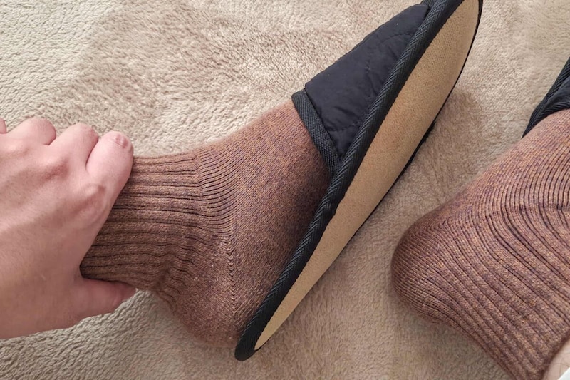 ソフトナイロントラベルスリッパ