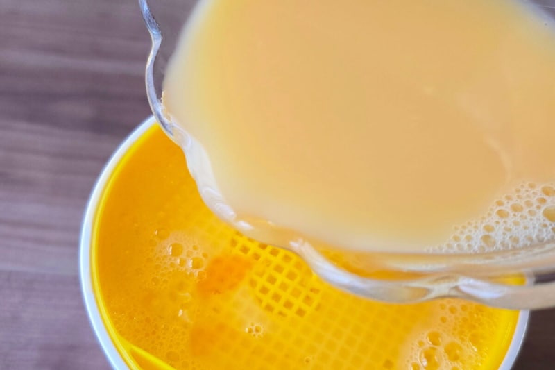 茶わん蒸し・こす