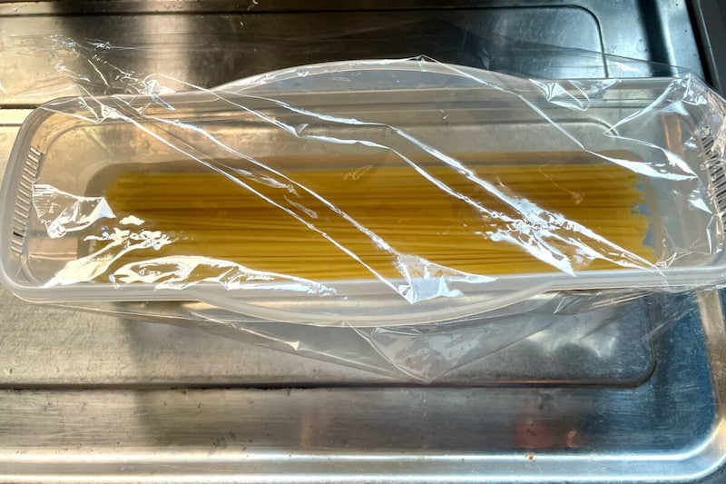 パスタ用レンジ調理器