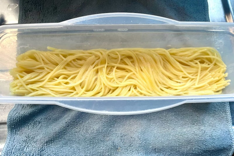 パスタ用レンジ調理器