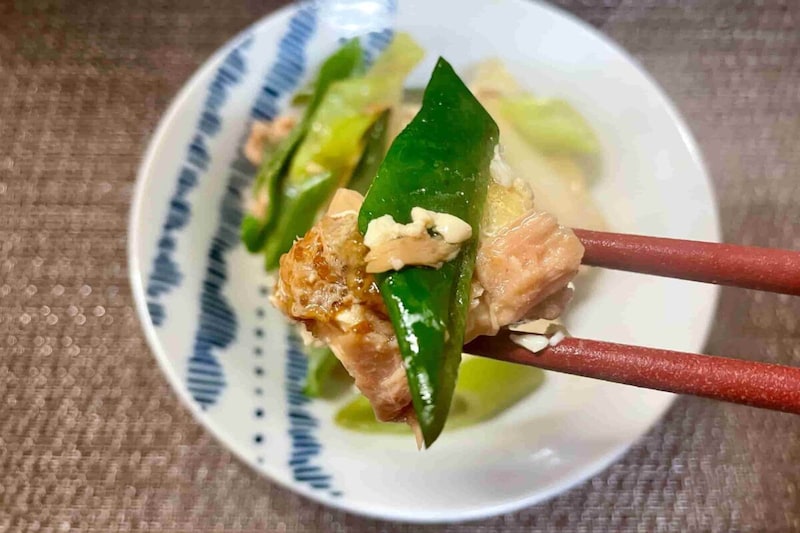 ネギ豆腐のうま煮