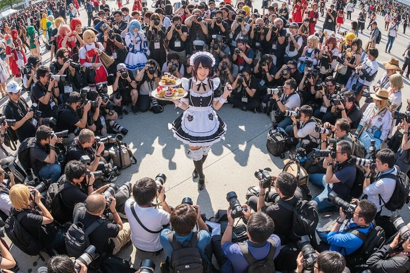 コミケコスプレ広場（イメージ）