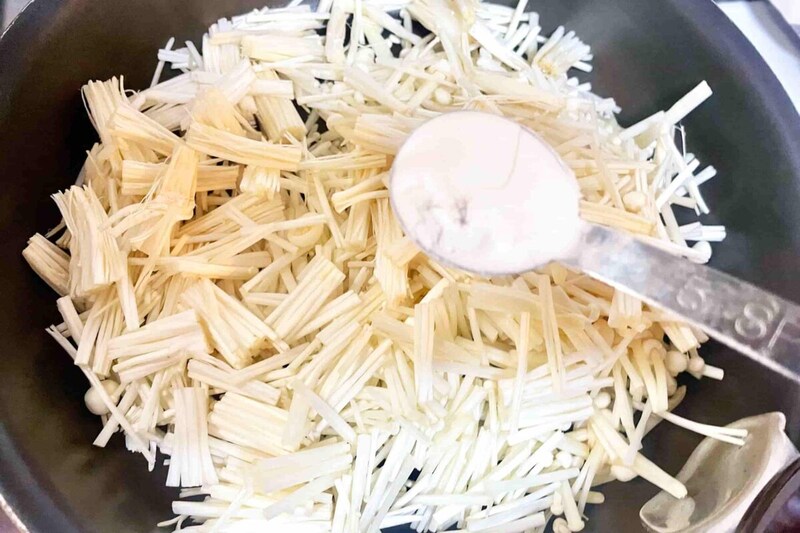 えのきの爆速卵炒め