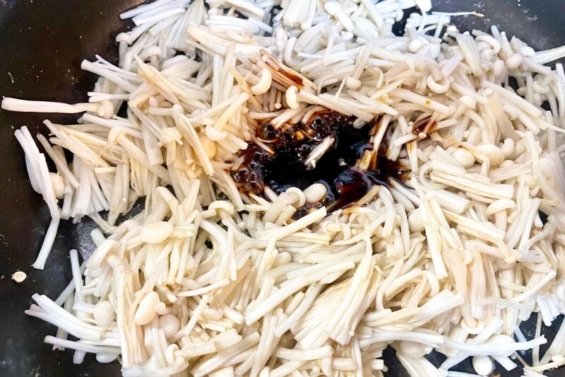 えのきの爆速卵炒め