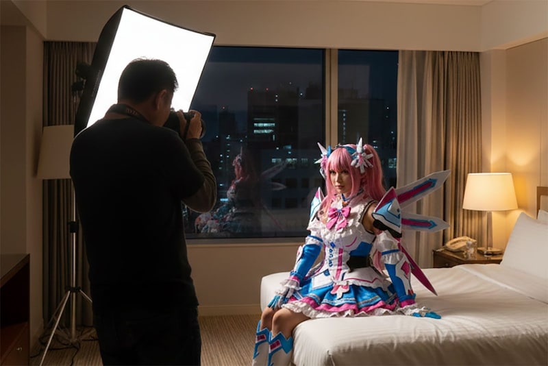 コスプレ撮影