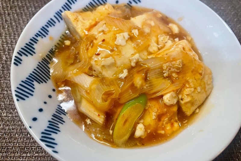 トロうまねぎ豆腐