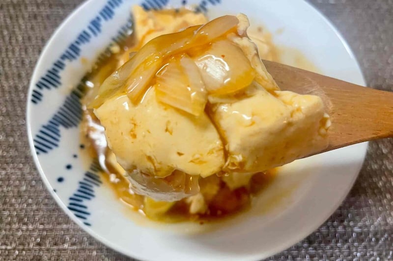 トロうまねぎ豆腐