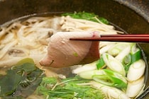 笠原将弘さんの「ぶりしゃぶ」はまるで“レバ刺し風”　特製ダレで驚きのウマさ