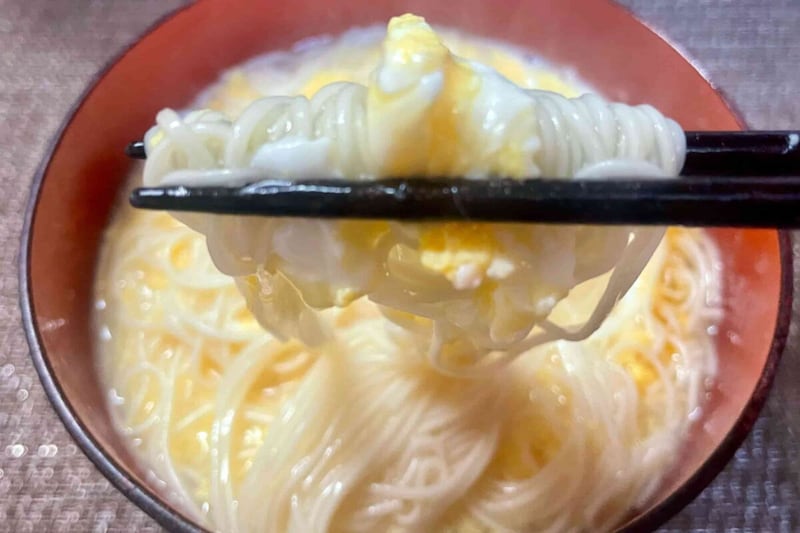塩たまごにゅうめん
