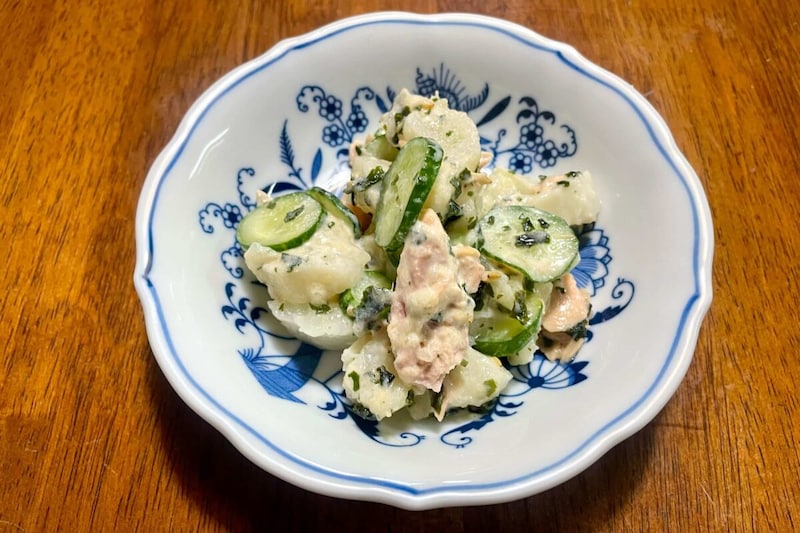 長芋とツナのポテトサラダ