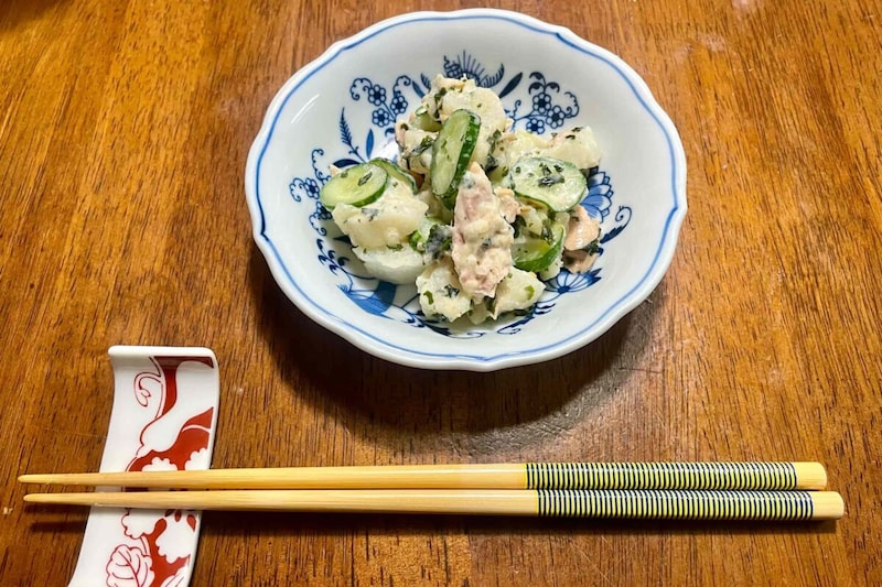 長芋とツナのポテトサラダ