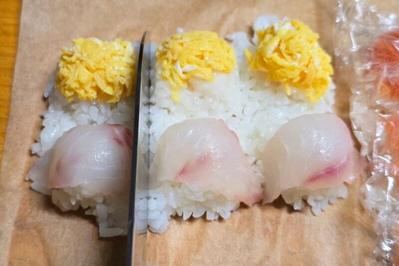 かんたん手まりずし