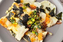 ロバート馬場、フライパンひとつの「餅チヂミ」が簡単すぎ　カリモチ食感がたまらない