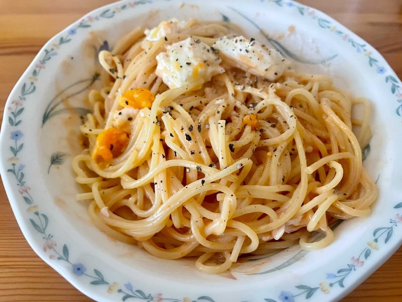 レンチンパスタ