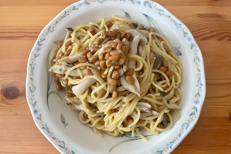 納豆パスタ