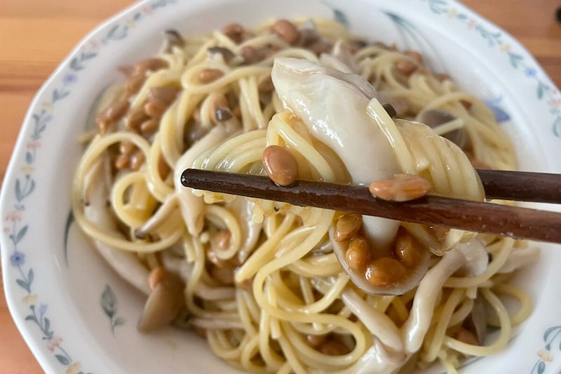 納豆パスタ