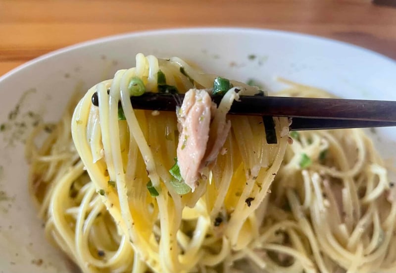 和風ツナパスタ