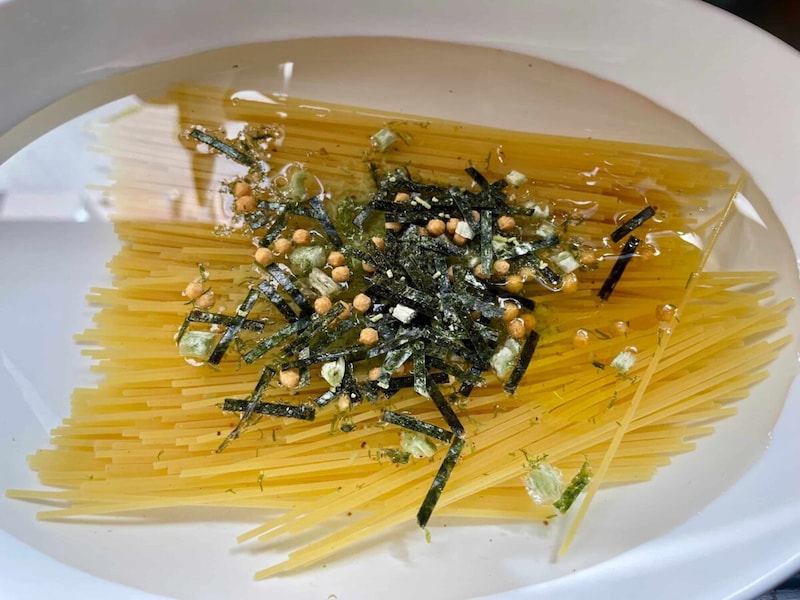 和風ツナパスタ