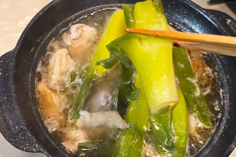 鶏ねぎ鍋