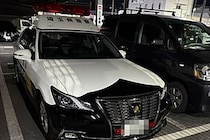 スーパーの駐車場、パトカーがエンジンつけっぱなしで「税金の無駄」の声　県警にアイドリングの理由聞いた