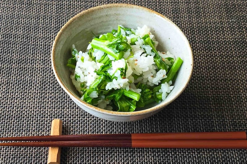 菜の花ごはん