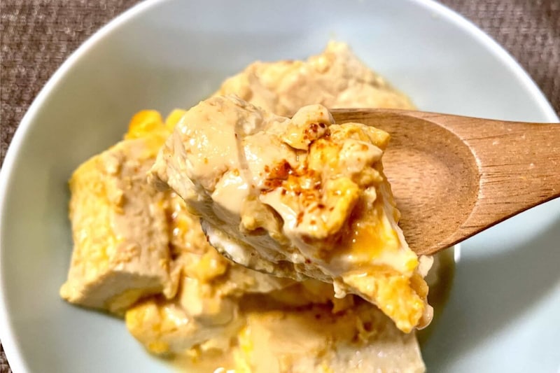 豆腐の卵とじ